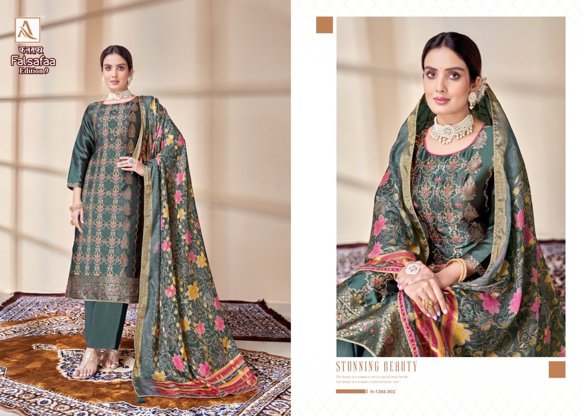 Alok Suit Falsafaa Edition Vol-9 1365-001 to 1365-006 Series 2