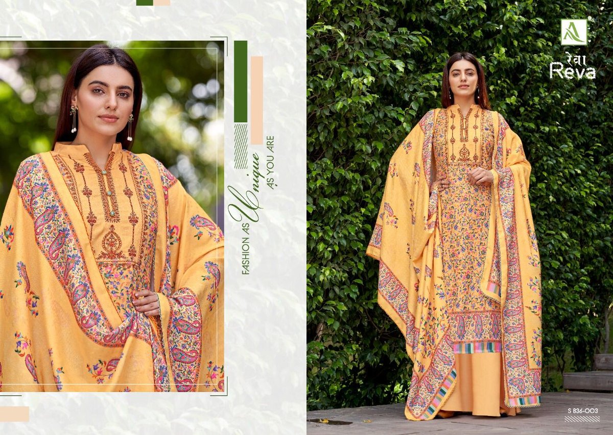 Alok Suits Reva 836-001 to 836-010 Series 3