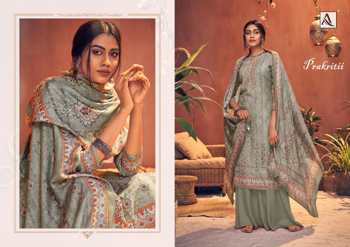 Alok Suits Prakritii 667-001-667-010 Series 1