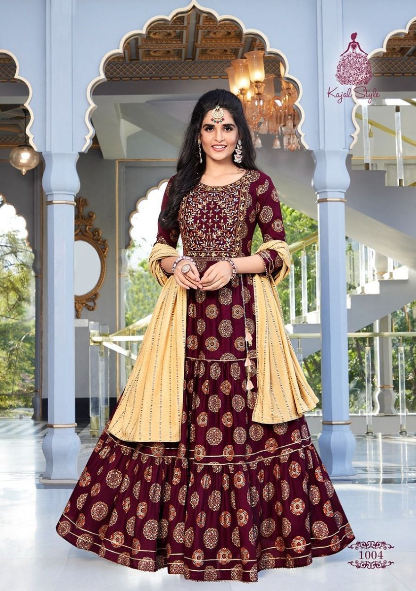 Kajal Style Fashion Hirva Vol-1 1001-1008 Series 4