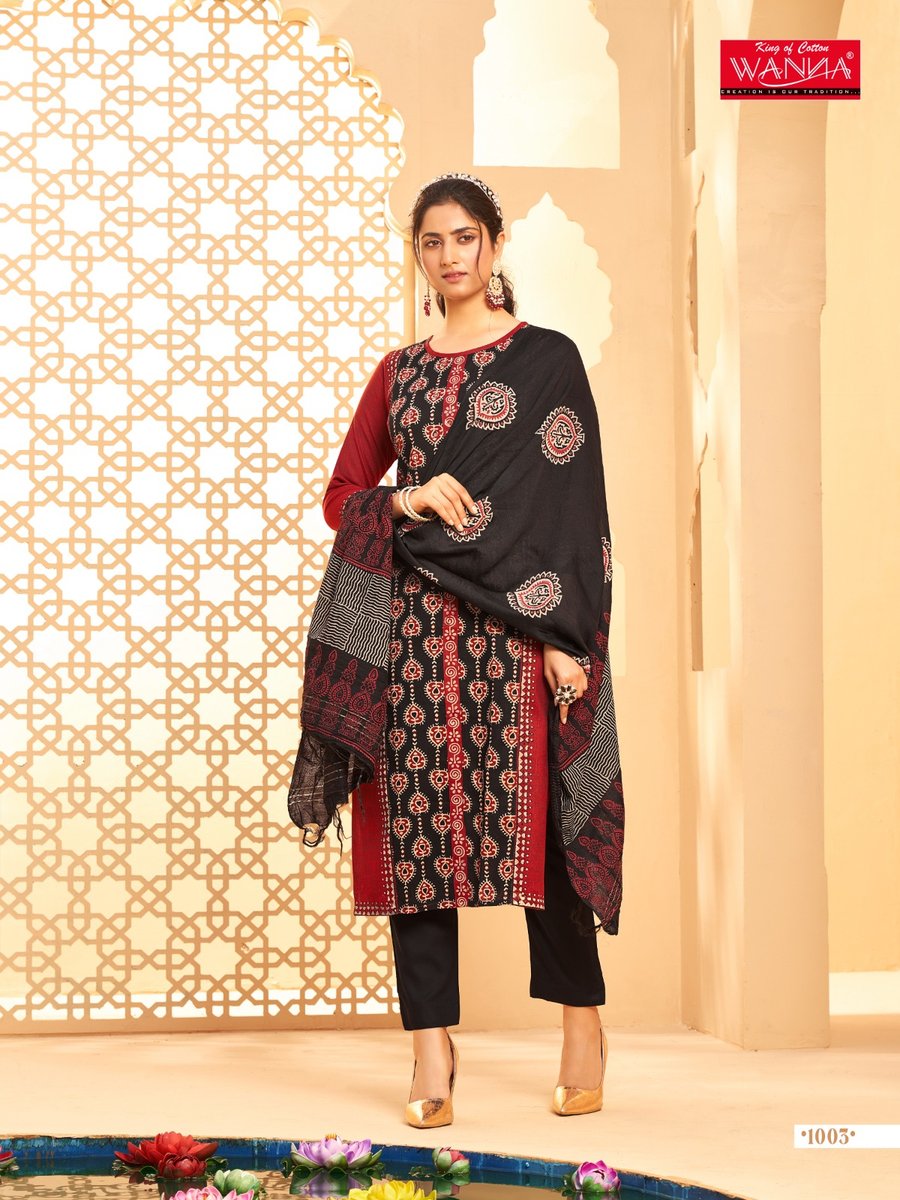 WANNA AJRAKH COTTON 1001 TO 1006 3