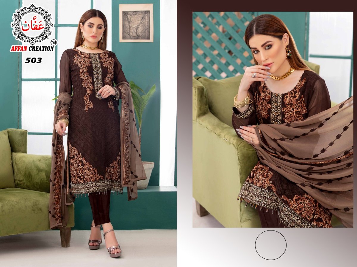 Affan Creation La Belle Soiree 501-504 Series 3