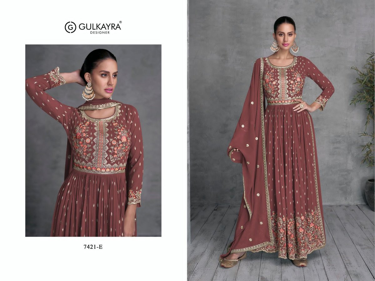 GULKAYRA DESIGNER RIVVA 7421 COLORS 5