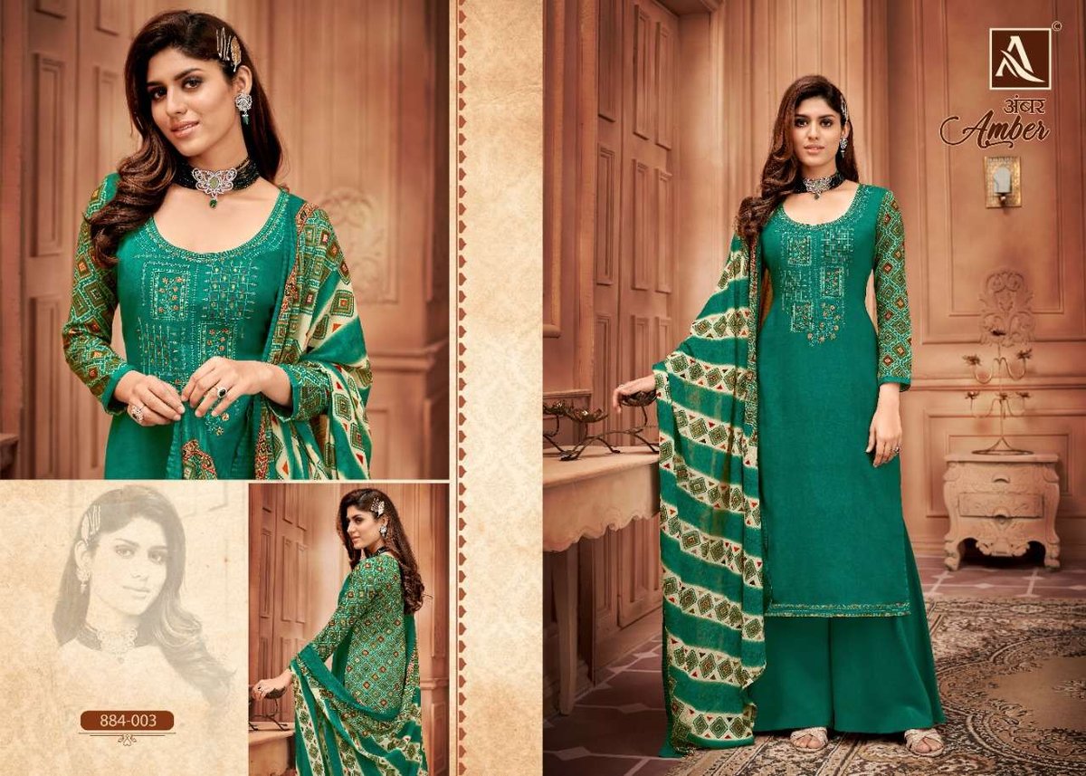 Alok Suits Amber 884-001 to 884-010 Series 3