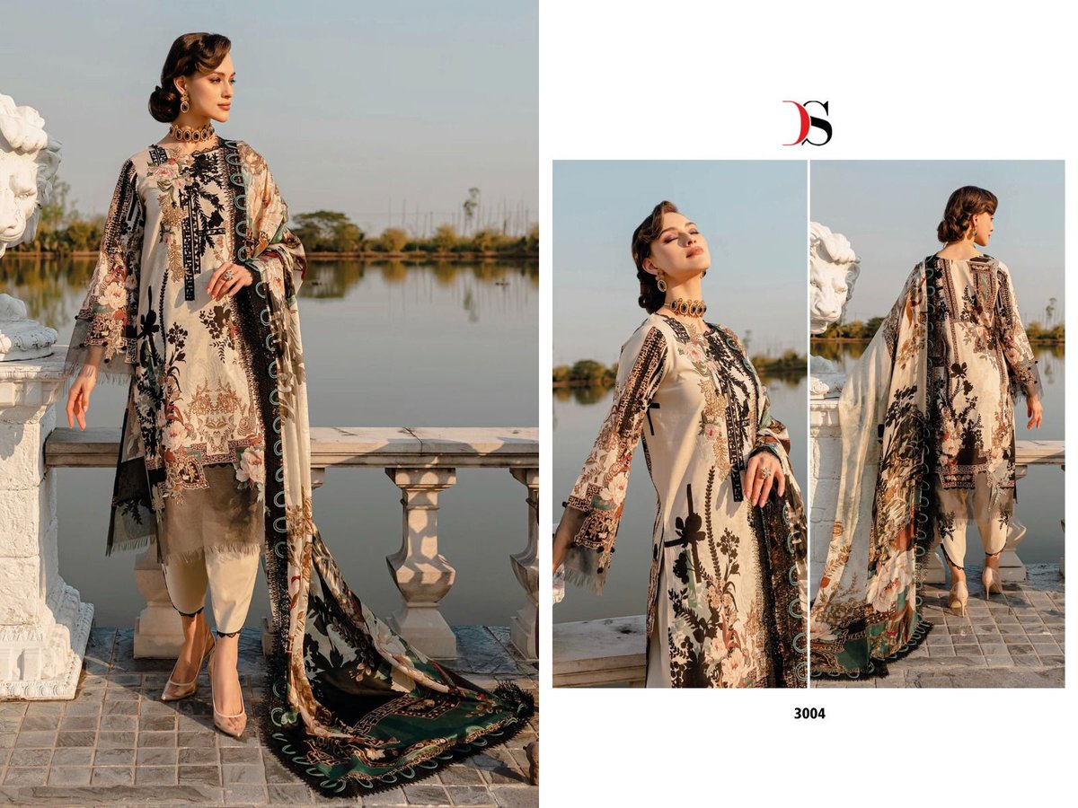 Deepsy Suit Firdous Solitaire Vol-3 Nx 3002-3007 Series 3