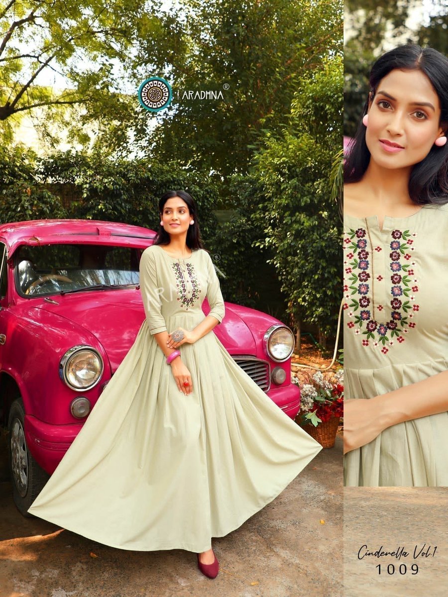 Aradhna Fashion Cinderella Vol-1 1001-1012 Series 9