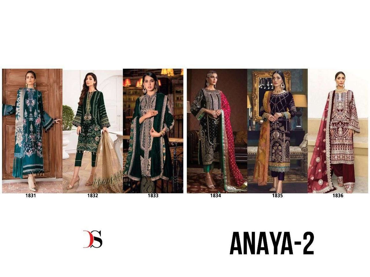 Deepsy Suits Anaya Vol-2 1831-1836 Series 7