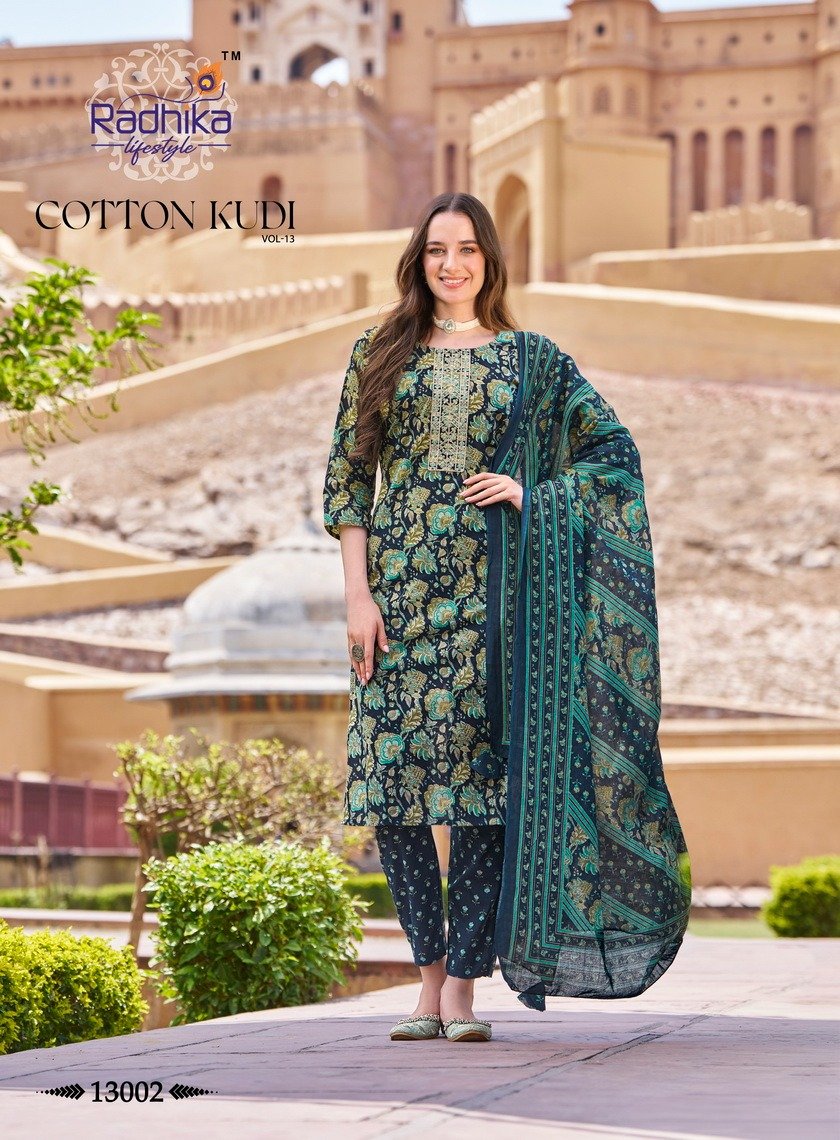 RADHIKA LIFESTYLE COTTON KUDI 13001 TO 13008 2