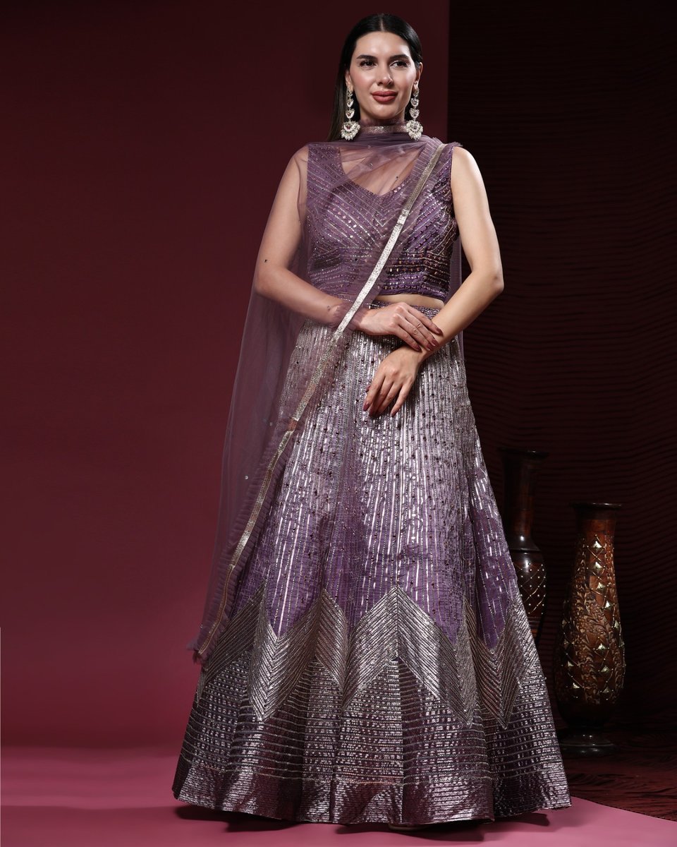 Aamoha Trendz Ready Made Designer Crop Top C-2040 Colors 2