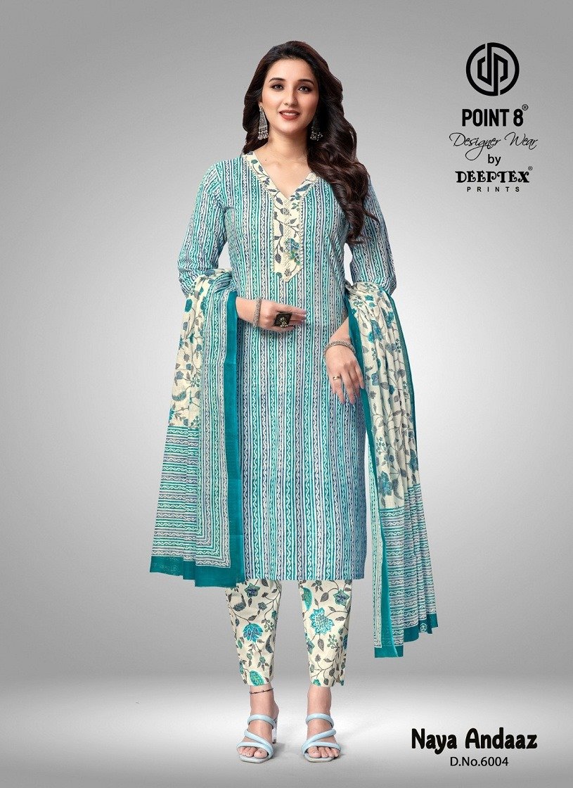 DEEPTEX NAYA ANDAAZ VOL-6 6001 TO 6010 4