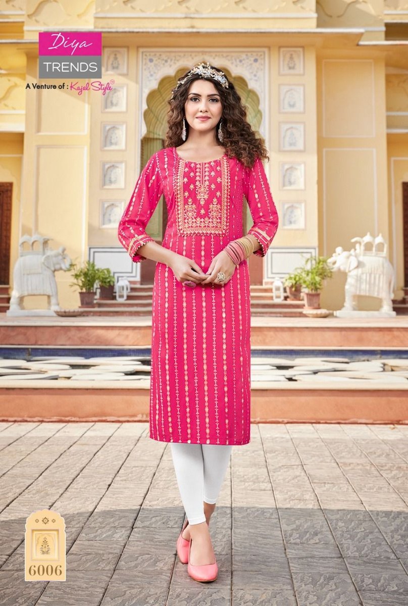 Diya Trends Victoria Vol-6 6001-6014 Series 6