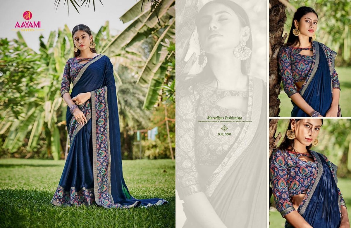 Aayami Saree Sakshi 3501-3514 Series 7