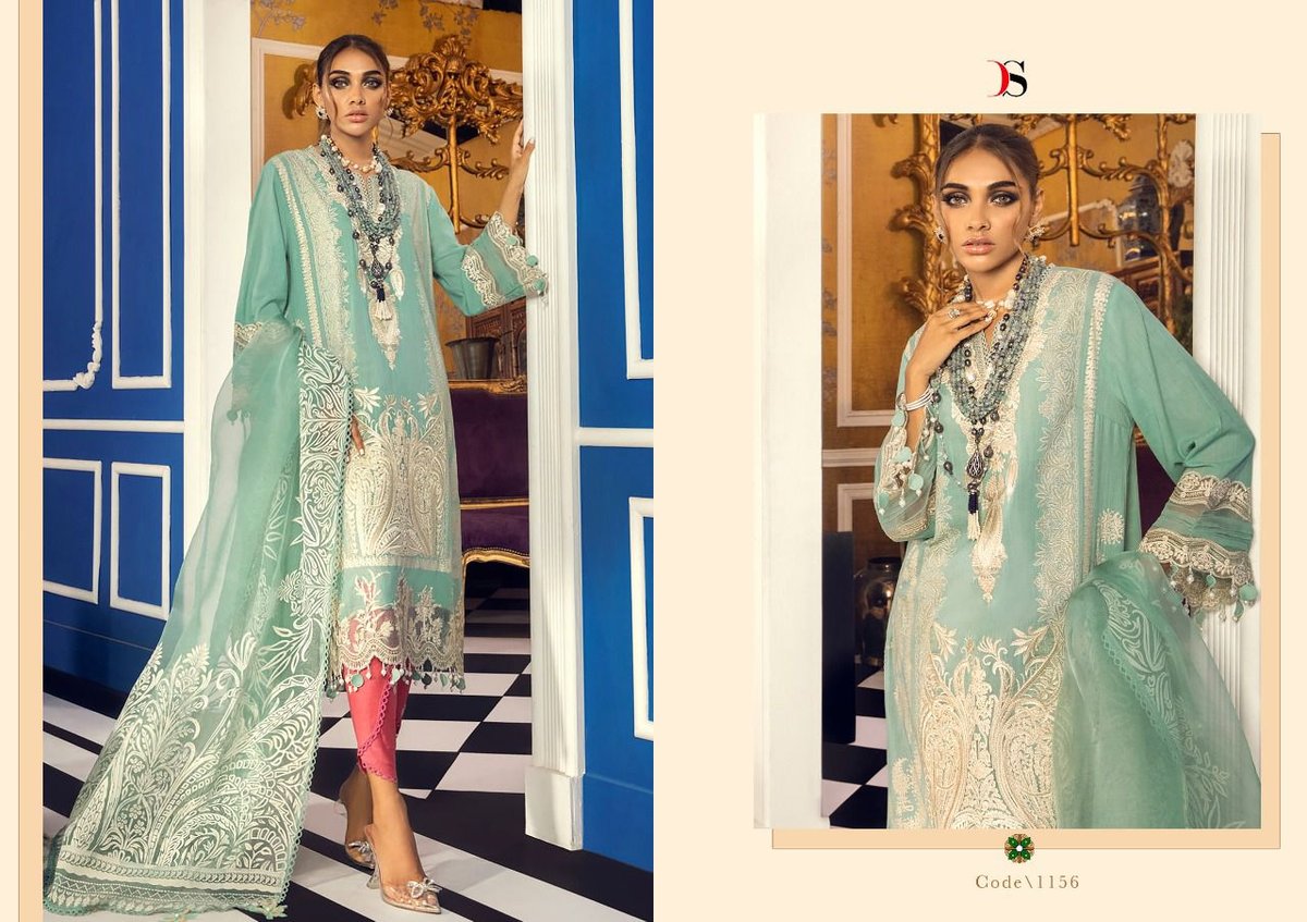Deepsy Suits Sana Safinaz Muzlin Premium 1151-1156 Series 6
