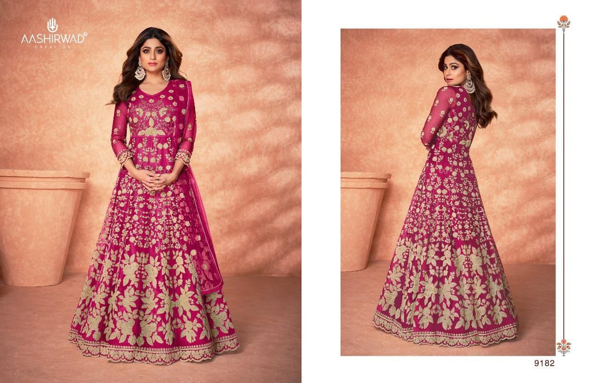 Aashirwad Creation Morni 9180-9184 Series 3
