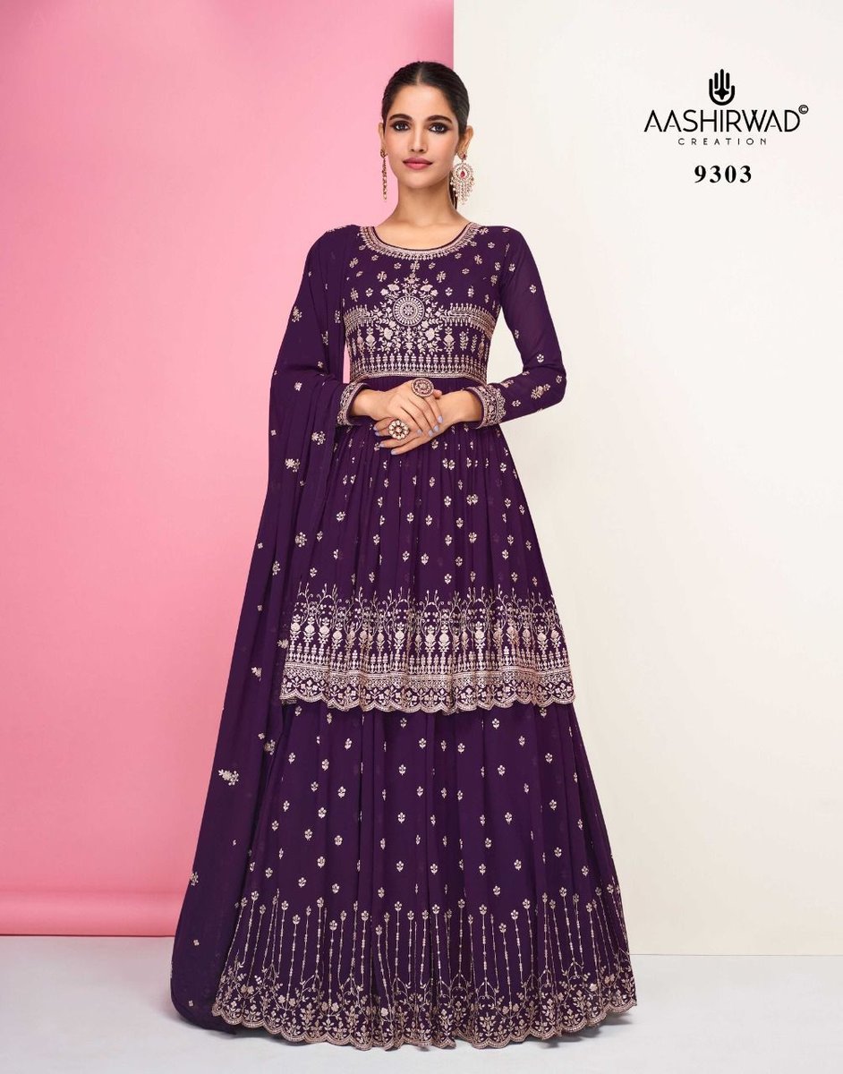 Aashirwad Creation Gulkand Pari 9300-9304 Series 4