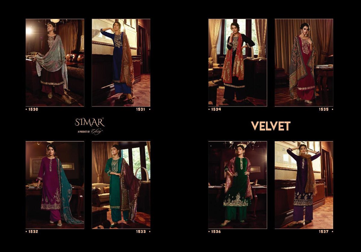 Glossy Simar Velvet 1530-1537 Series 9