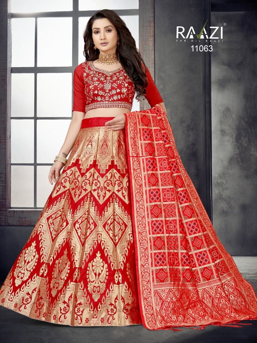 Rama Fashion Raazi Banarasi Lehenga 11059-11068 Series 4