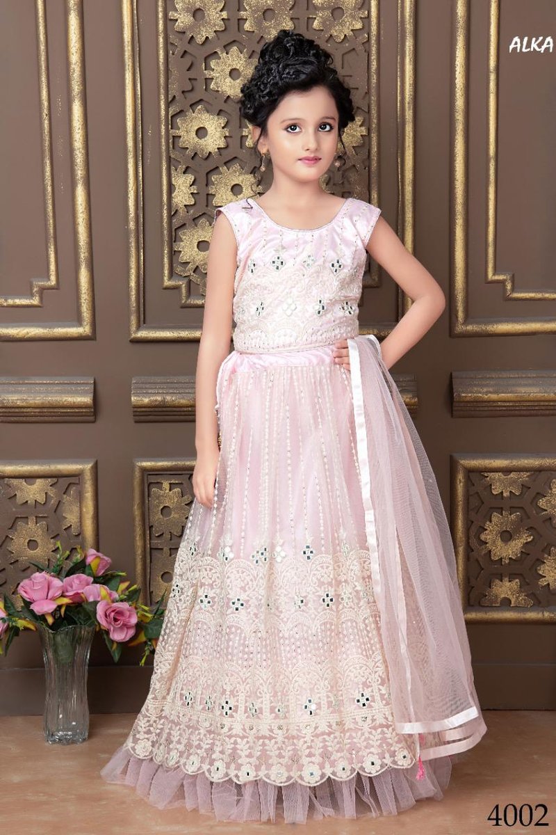 Alka Real Mirror work Lehenga Idika 4001-4004 Series 3