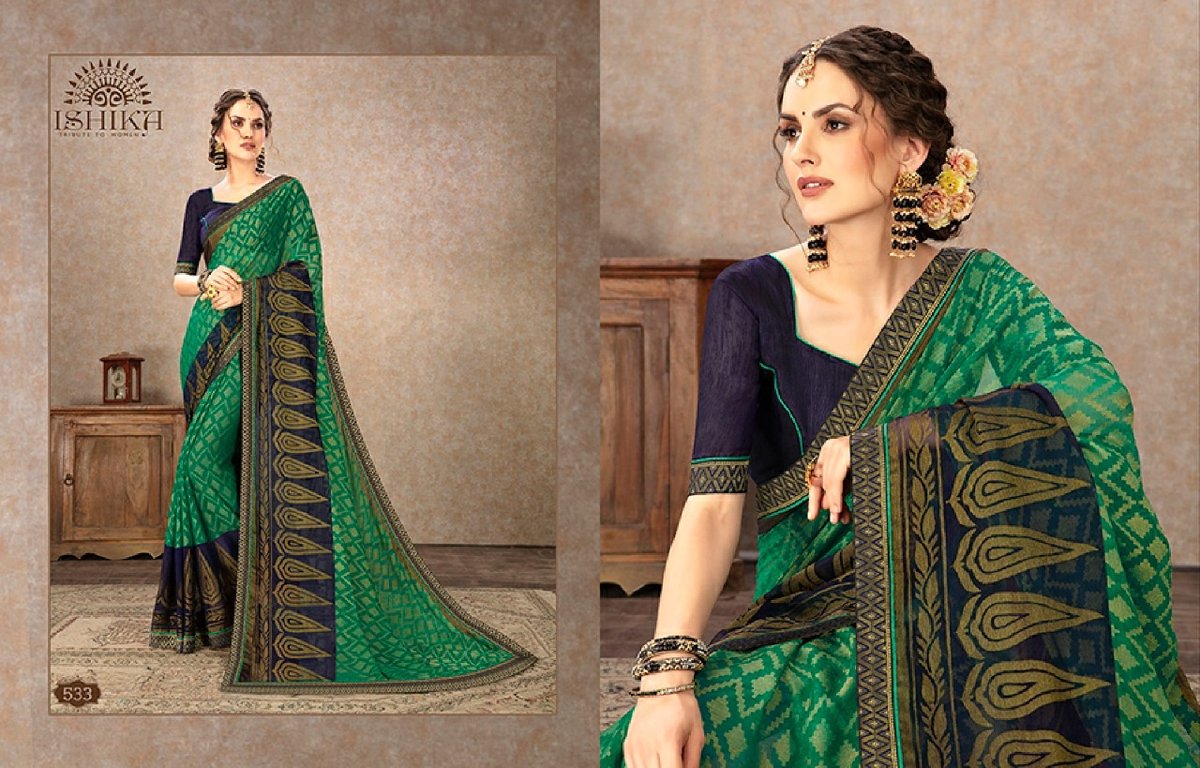 Ishika Sarees Shubham 521-534 Series 10
