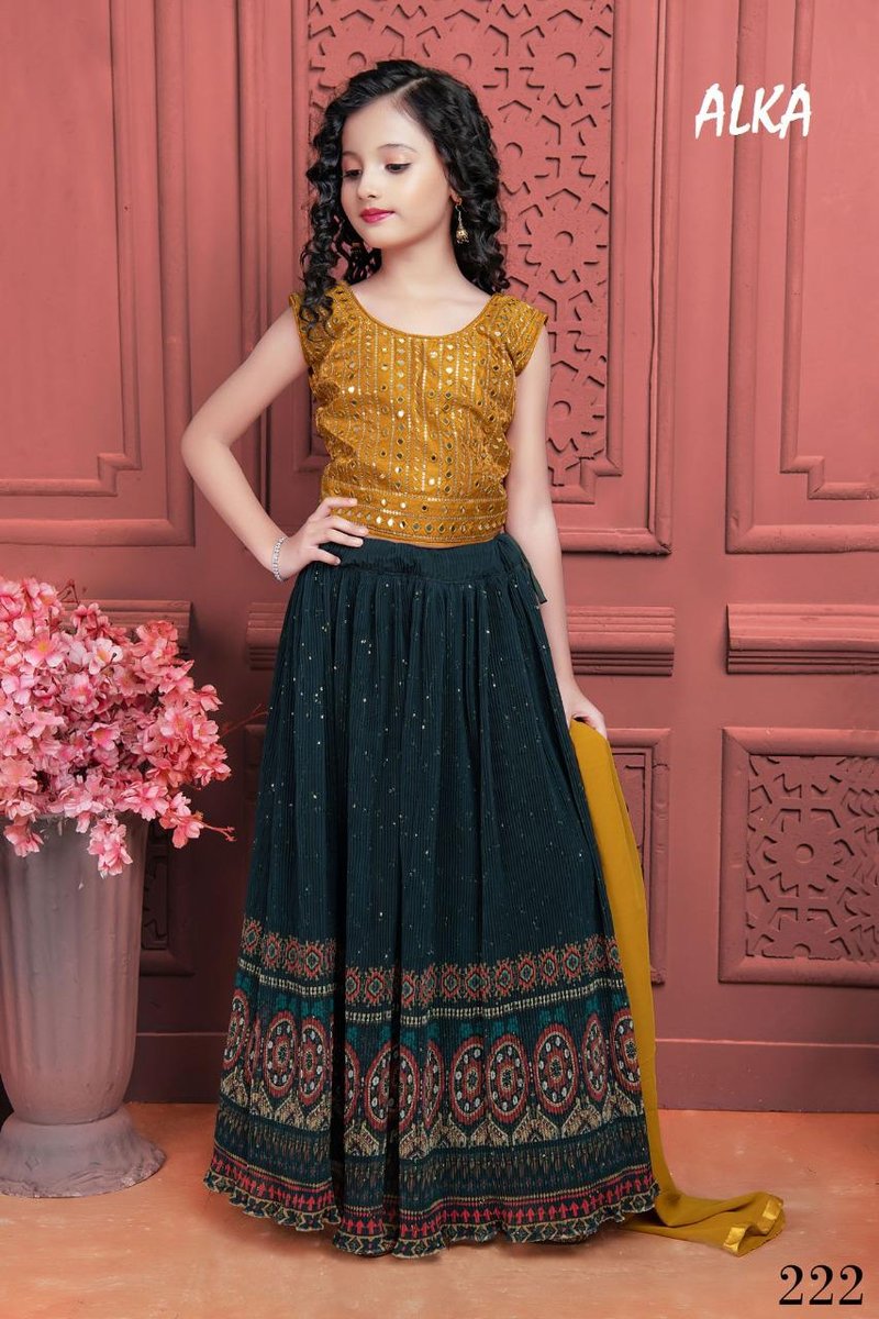 Alka Children Wear Vol-29 222-227 Series 1