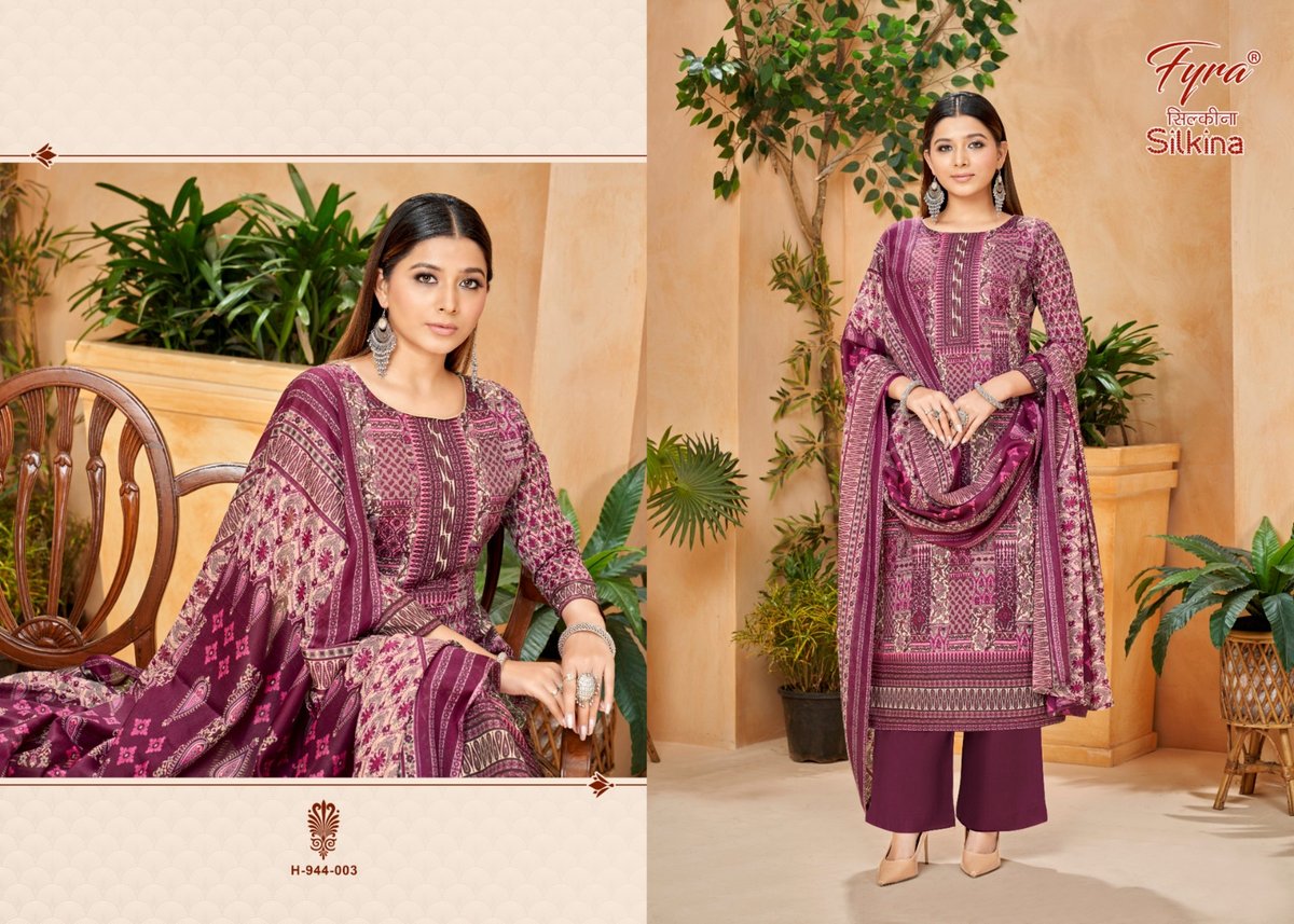 Alok Suit Fyra Silkina 944-001 to 944-010 Series 3