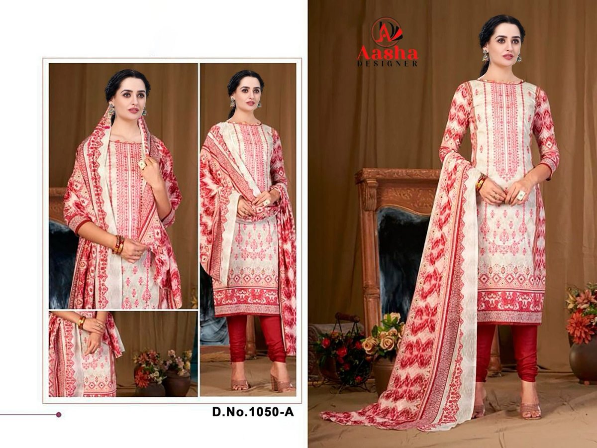 AASHA DESIGNER HARSHA VOL-3 1050-A TO 1050-B 1