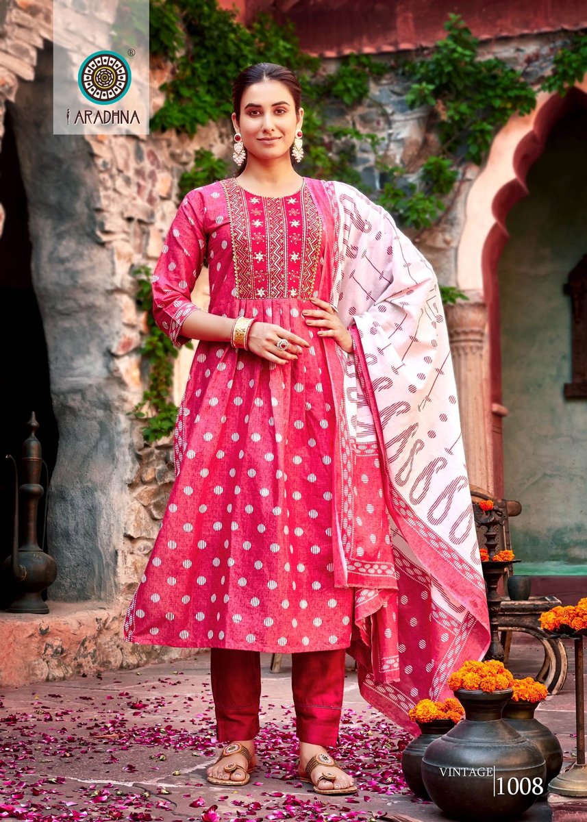 Aradhna Fashion Vintage Vol-1 1001-1008 Series 8