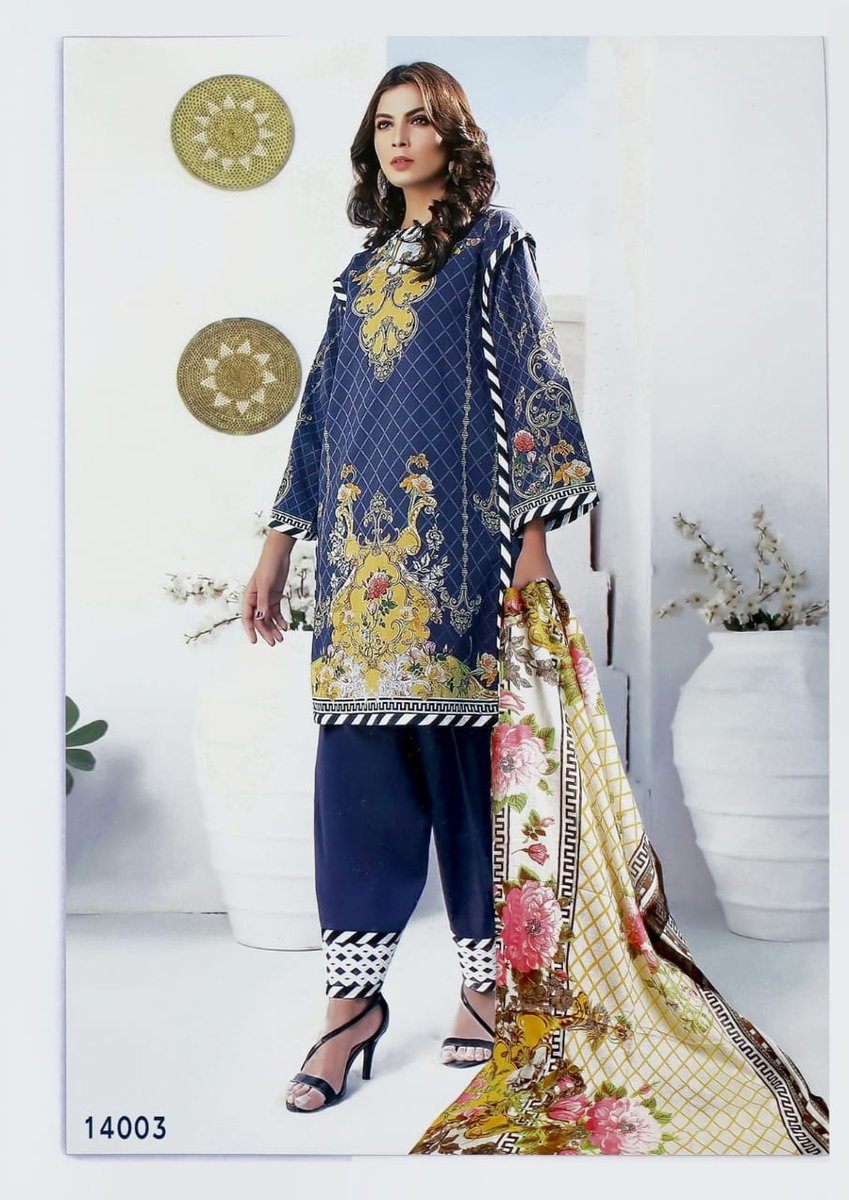 Apana Cotton Suit Aaliya Karachi Cotton Vol-14 14001-14008 Series 3