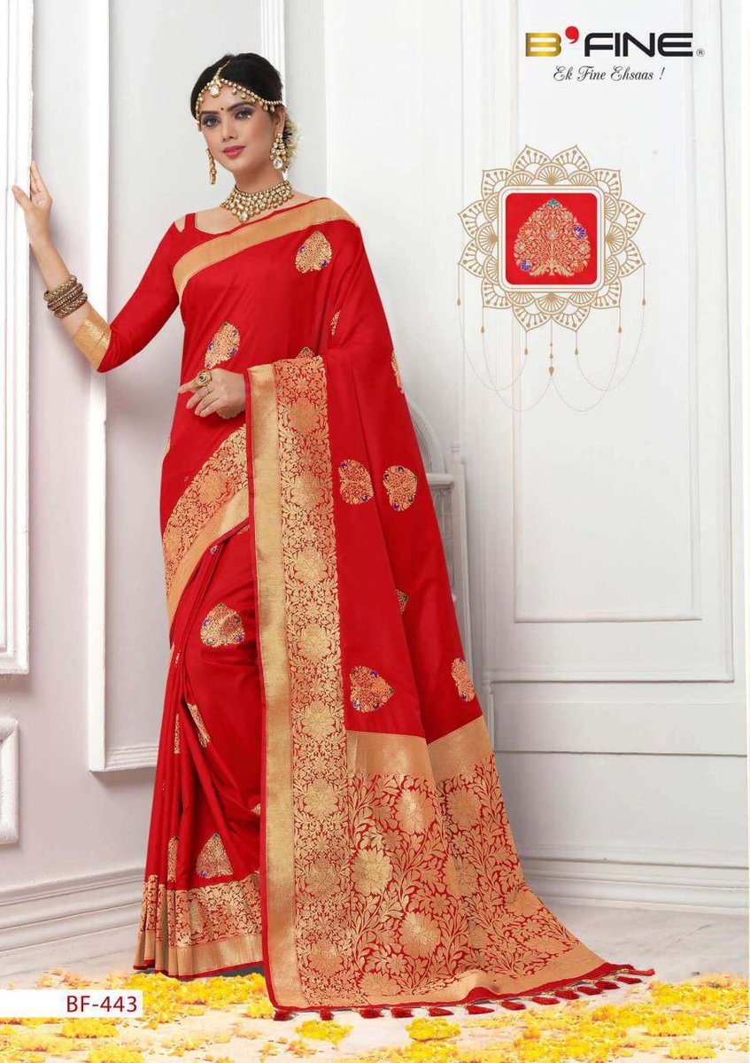 B Fine Saree Ask BF-440 to BF-457 Series 3