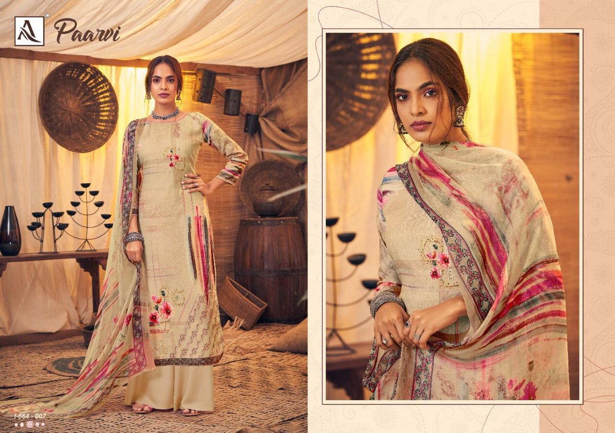 Alok Suits Paarvi 664-001-664-008 Series 7