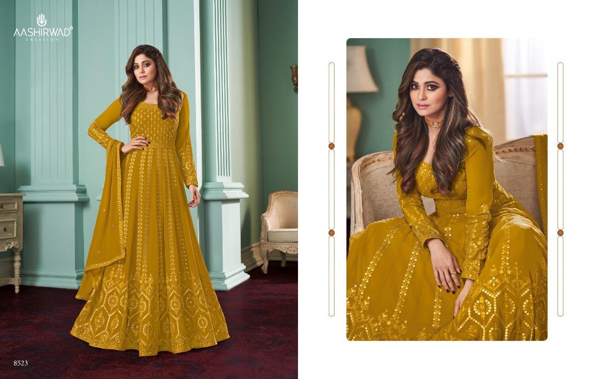 Aashirwad Creation Rose 8519-8523 Series 5