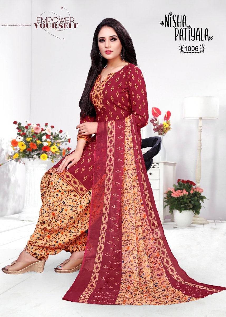 Dhanlaxmi Fashion Nisha Patiyala Vol-1 1001-1012 Series 6