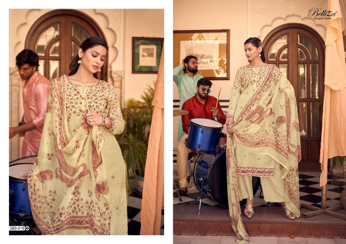 Belliza Designer Vanya 589-001 to 589-010 Series 10