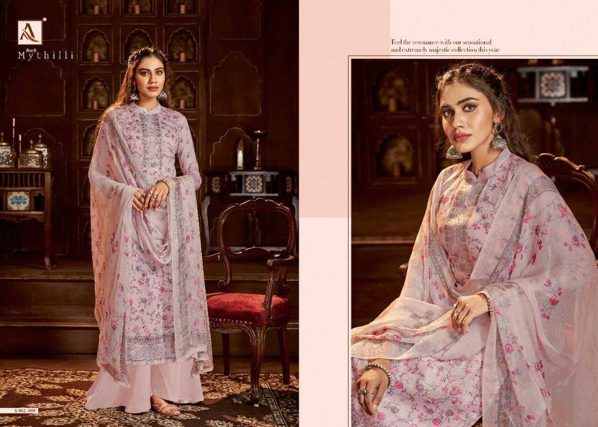 Alok Suits Mythilli 802-001 to 802-010 Series 9