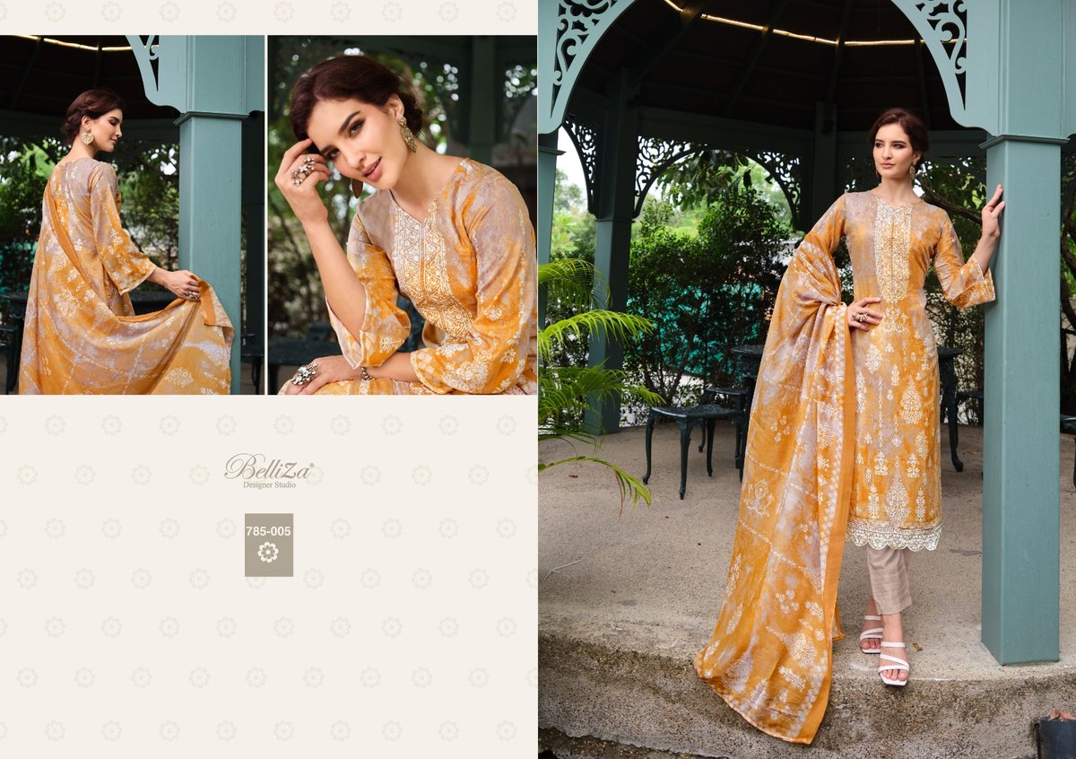 Belliza Designer Resham 785-001 to 785-010 Series 5