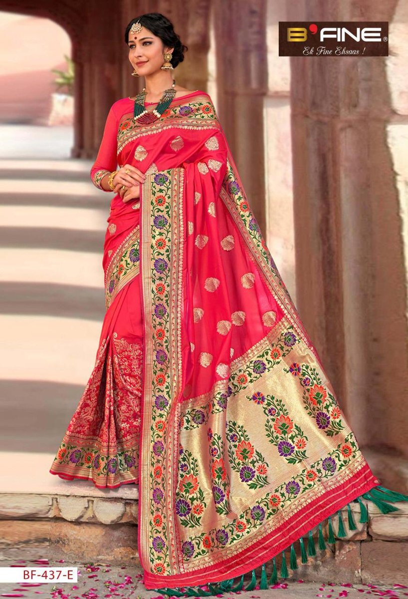 B Fine Saree Inayat 437 5