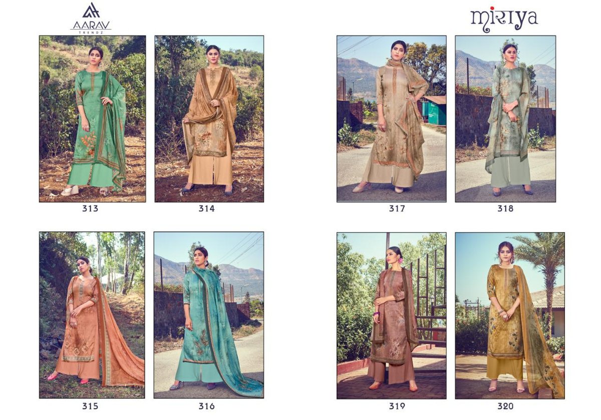 Aarav Trendz Mariya Shilpi Vol-16 313-320 Series 9