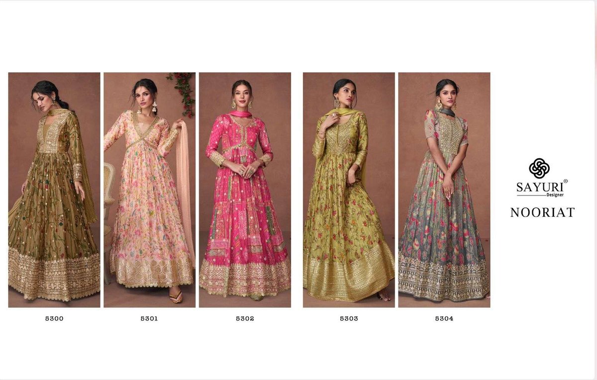 Sayuri Designer Nooriat 5300-5304 Series 6