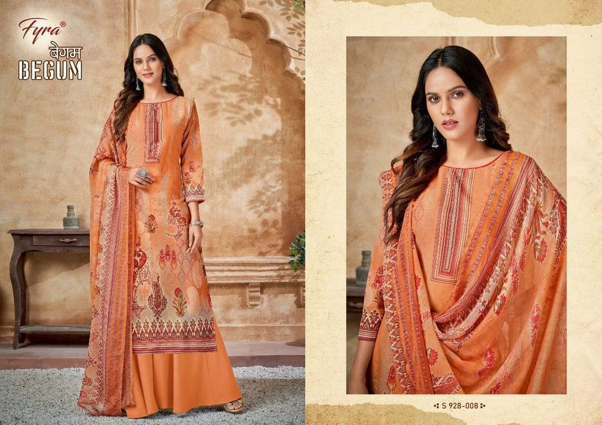 Alok Suit Fyra Begum 928-001 to 928-010 Series 8