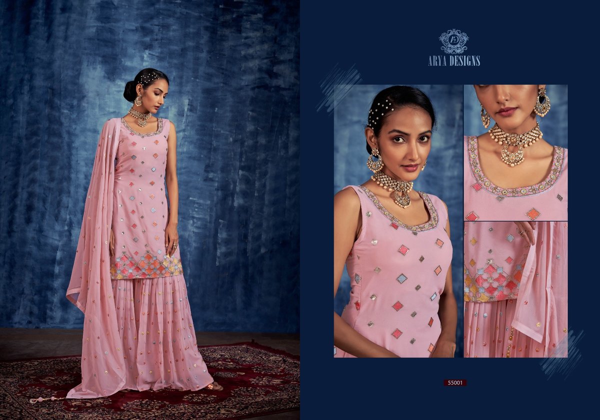 Arya Designs Blush Vol-3 55001-55004 Series 1