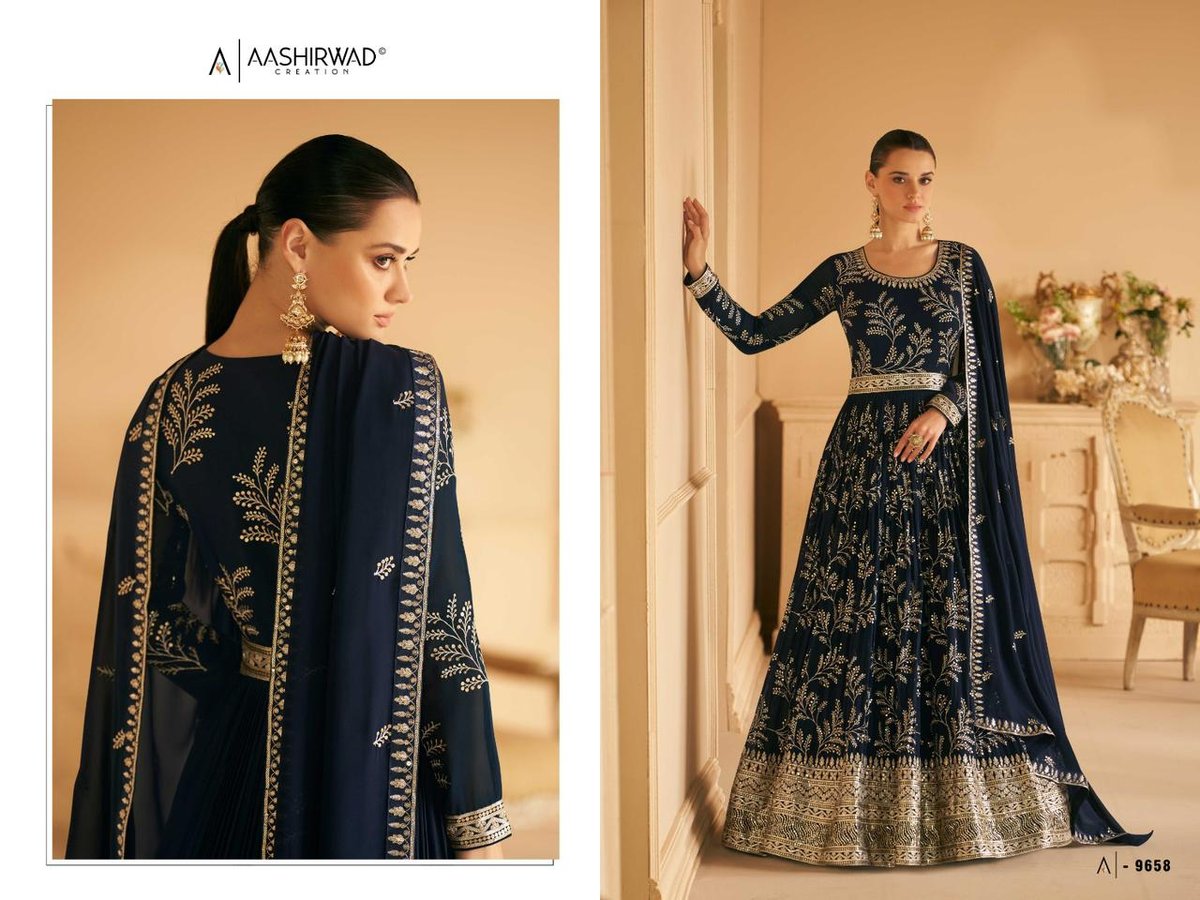 Aashirwad Creation Almora 9655-9658 Series 4