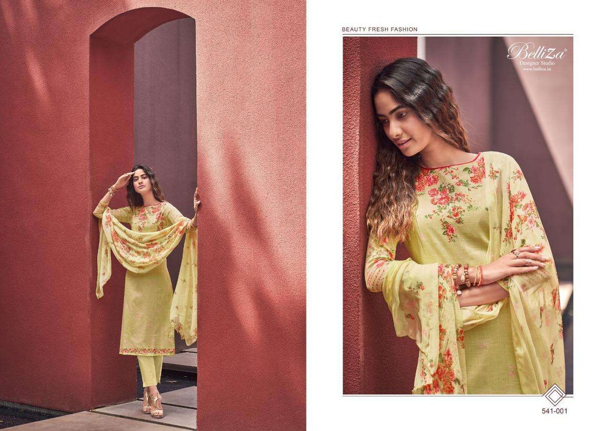 Belliza Designer Nakshatra Vol-4 541-001 to 541-010 Series 1