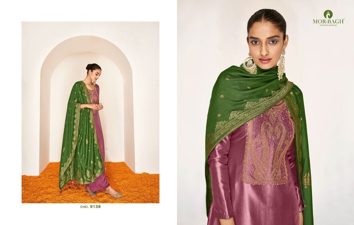 Aashirwad Creation Mor Bagh Shreya 9138-9143 Series 1