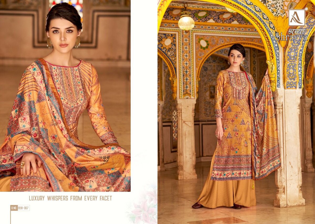 Alok Suits Shravya 585-001 to 585-008 Series 7