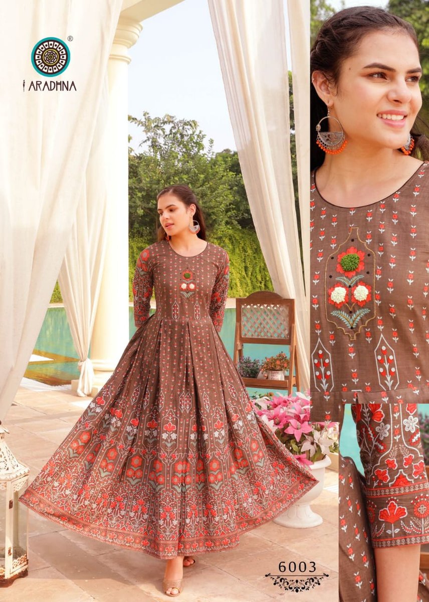 Aradhna Fashion Level Vol-6 6001-6012 Series 3