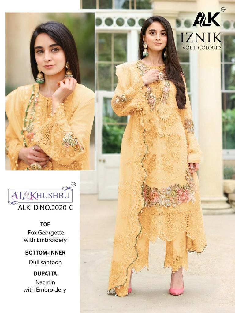 AL Khushbu Iznik Vol-1 2020 Colors 3