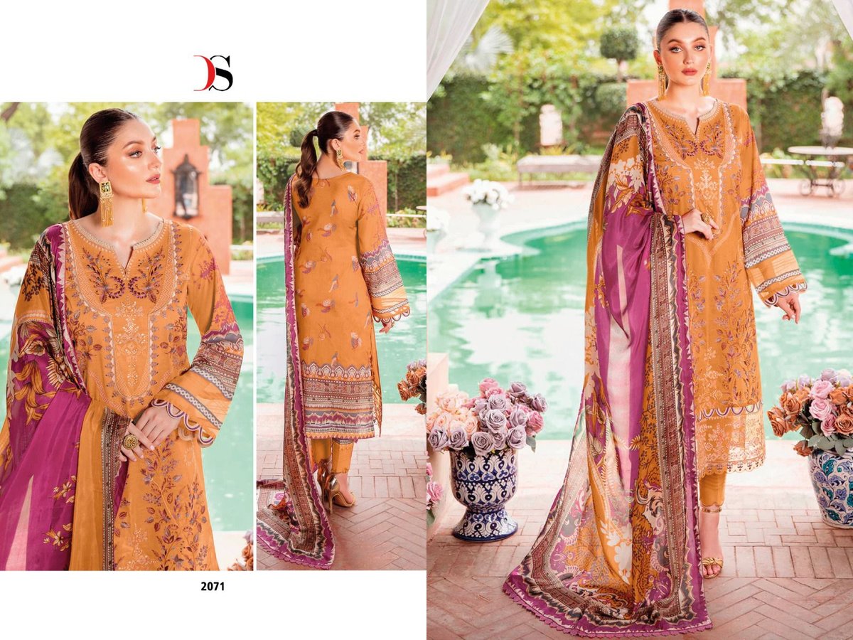 Deepsy Suit Cheveron Vol-6 2071-2077 Series 1