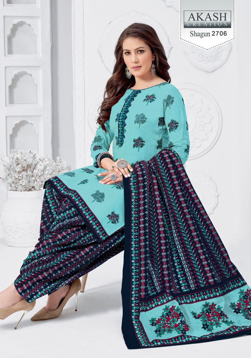Akash Creation Shagun Vol-27 2701-2725 Series 6