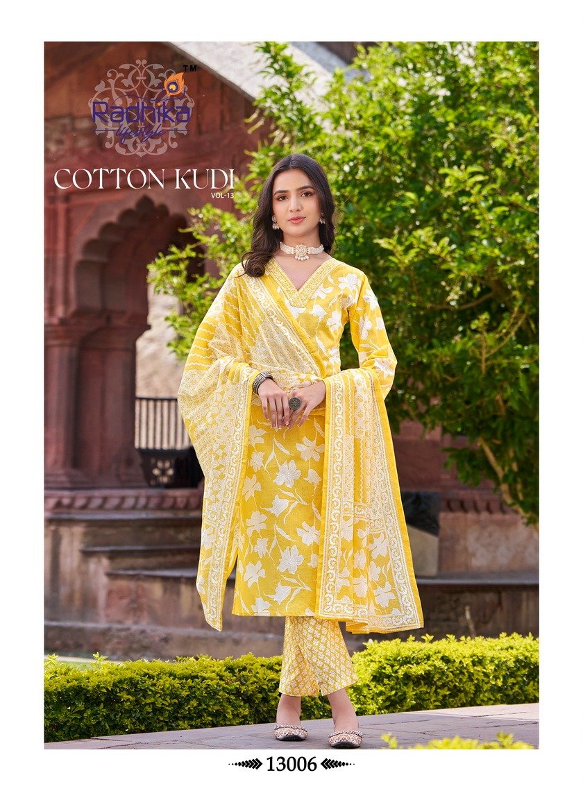 RADHIKA LIFESTYLE COTTON KUDI 13001 TO 13008 6