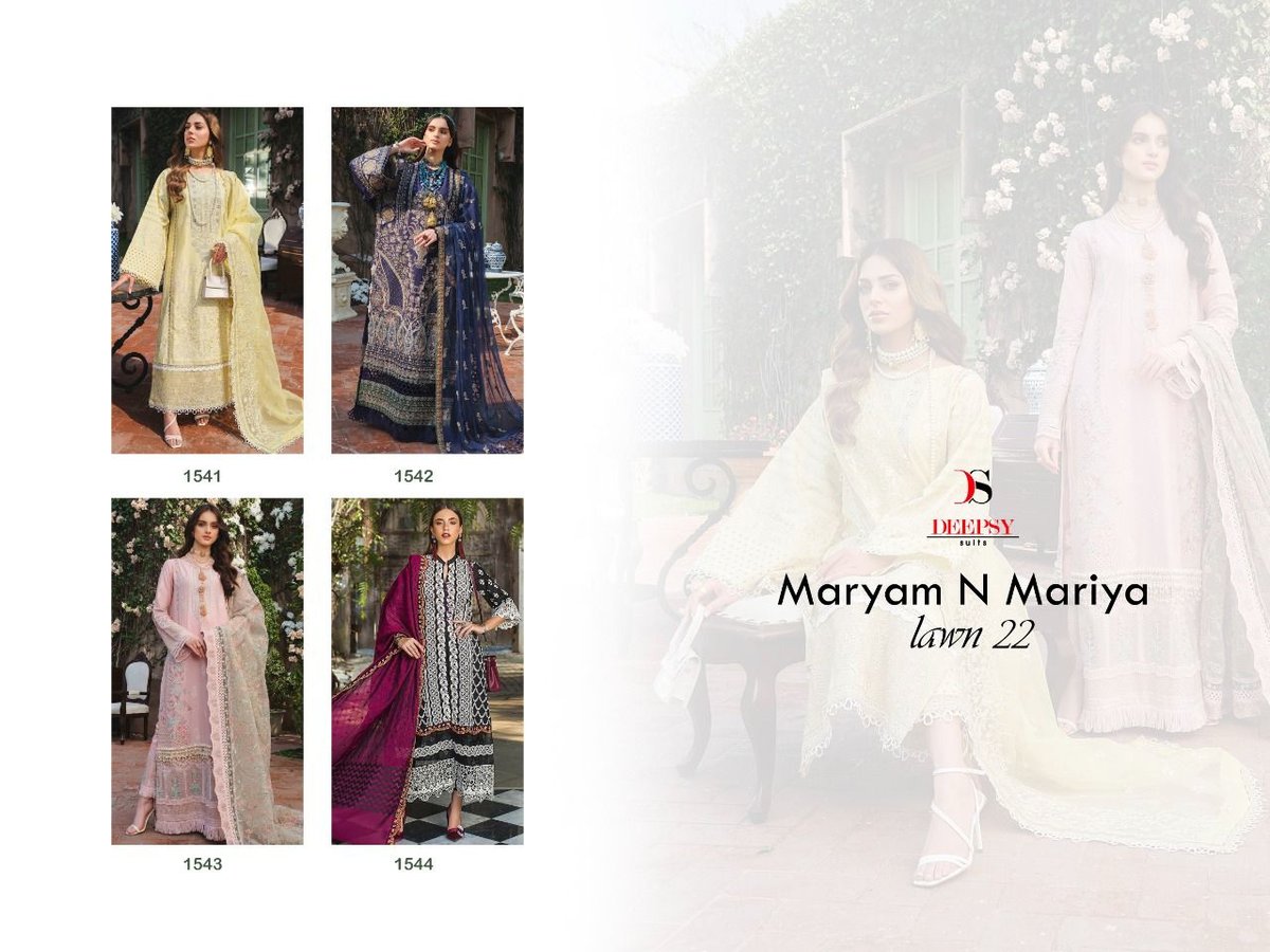 Deepsy Suits Maryam N Mariya Lawn 22 1541-1544 Series 5